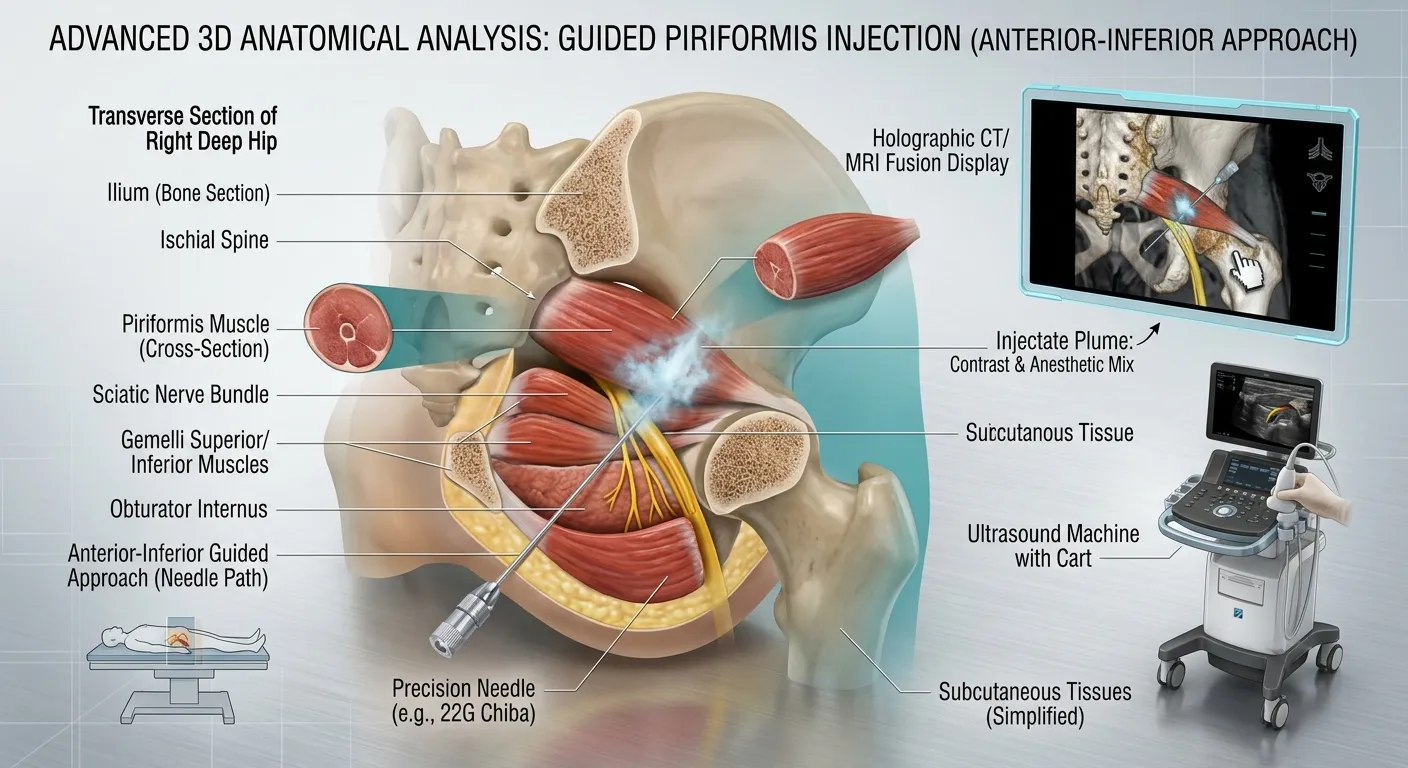 Ultrasound-guided piriformis injection for piriformis-related buttock pain