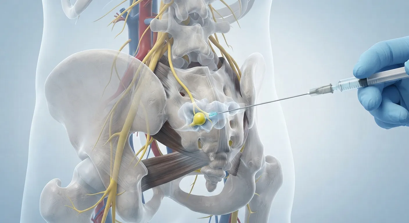 Fluoroscopy guided Ganglion Impar Block for chronic coccyx and pelvic pain