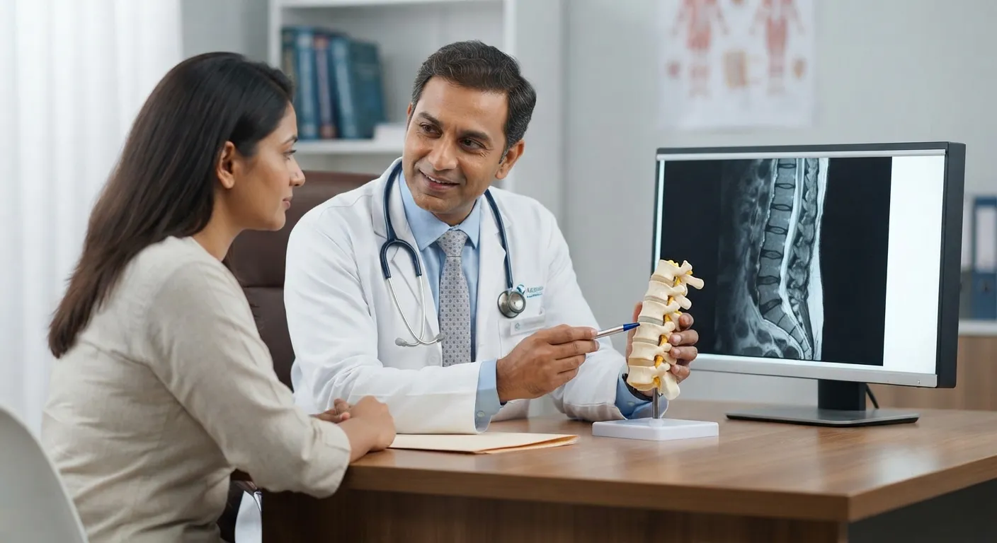 Fluoroscopy-guided spinal discography for evaluation of disc-related pain