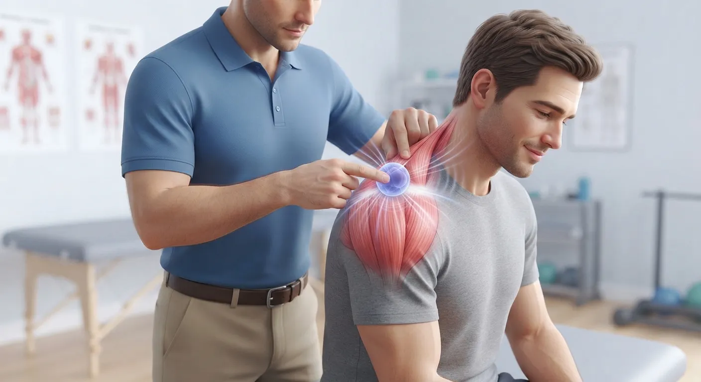 Musculoskeletal trigger point release for myofascial muscle pain