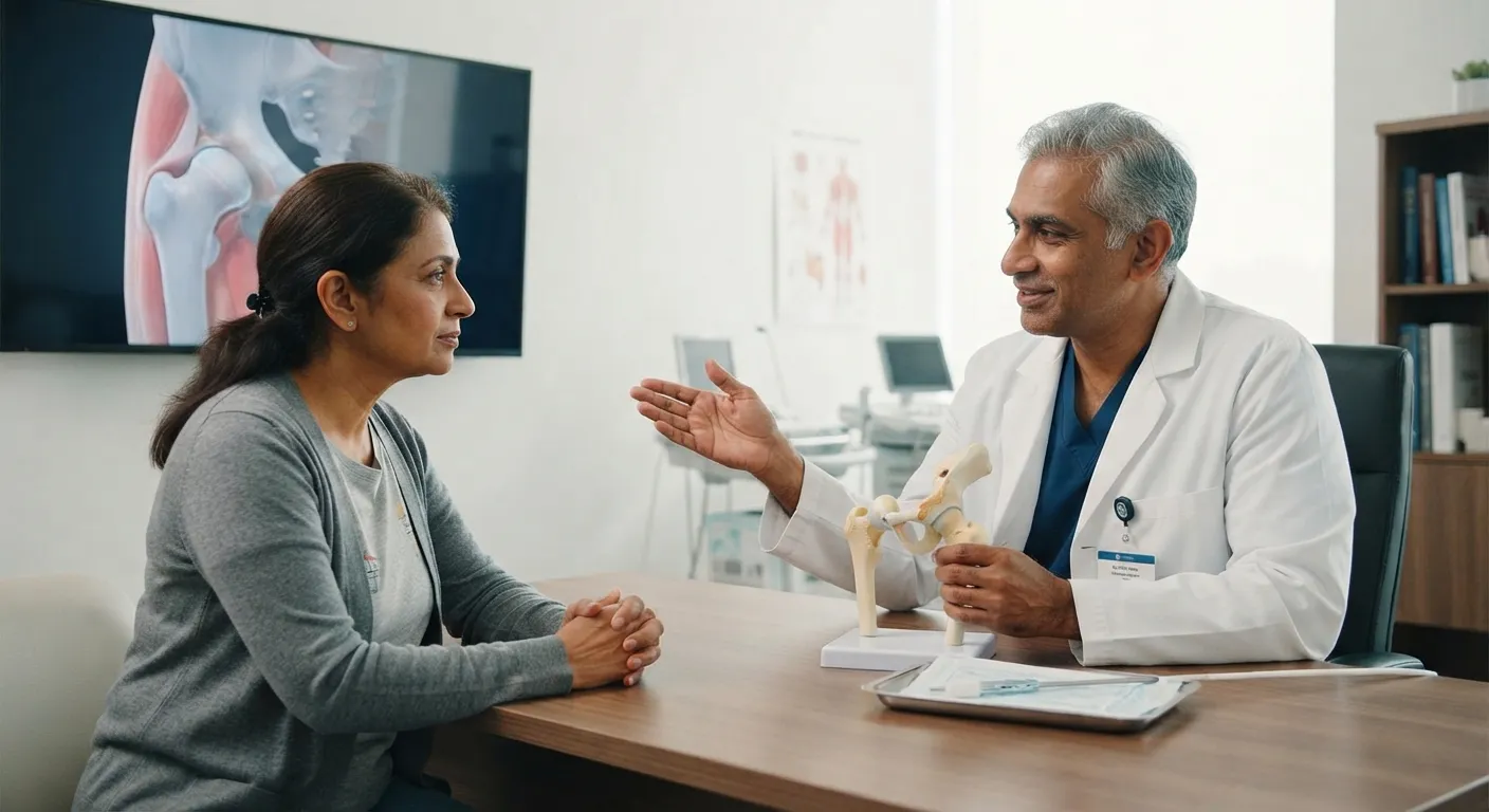 Image-guided cooled radiofrequency ablation procedure for chronic hip pain