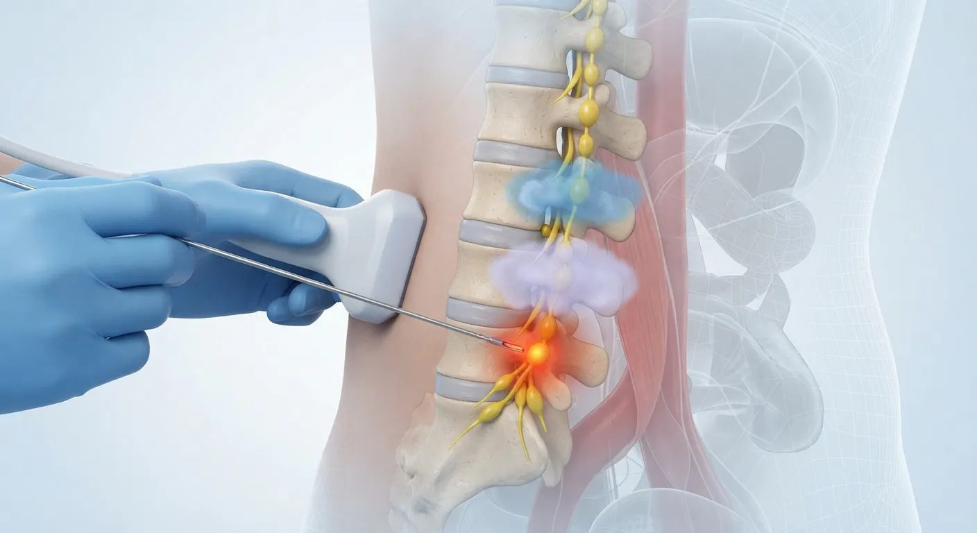 Sympathetic nerve block and radiofrequency ablation for sympathetically mediated pain