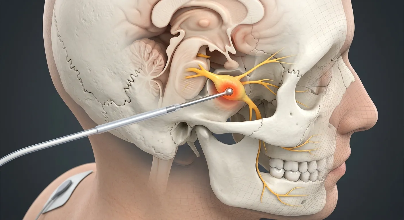 Trigeminal Gasserian Ganglion RFA for targeted treatment of trigeminal neuralgia